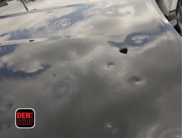 hail damage repair from dent shop
